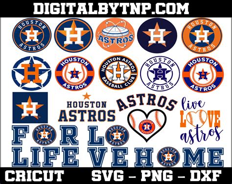 Houston Astros Svg Mlb Svg Bundle Sports Logo Baseball Cricut