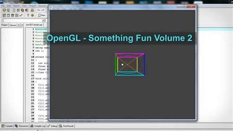 How To Make 3d Using Only 2d Opengl Tutorial Youtube