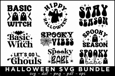 Halloween Svg Bundle 9 Designs Graphic By Beecraftr · Creative Fabrica