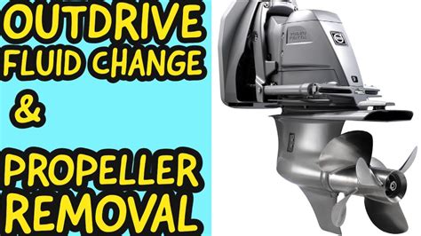 Volvo Penta Outdrive Oil Change And Propeller Removal Youtube