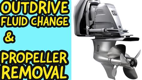 Volvo Penta Outdrive Oil Change And Propeller Removal YouTube