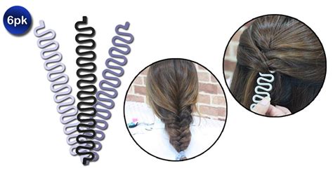 6 Pack Hair Braiding Tools