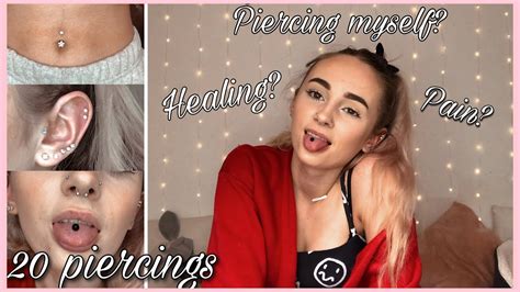ALL ABOUT MY PIERCINGS 2020 Anniedoesart YouTube