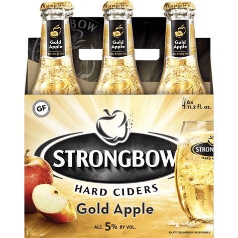 Strongbow Hard Apple Ciders Gold Apple 6 Pack Hard Ciders My