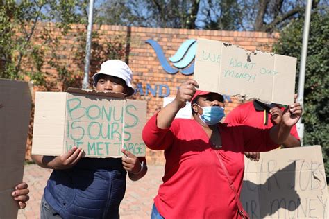 Samwu Rand Water Workers Protest Over Incentive Bonuses