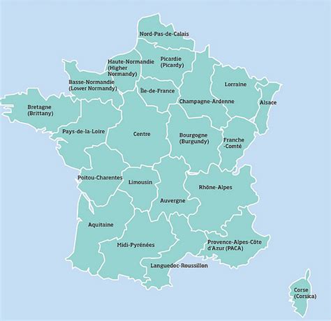 French Regions Explaine Freewheeling France