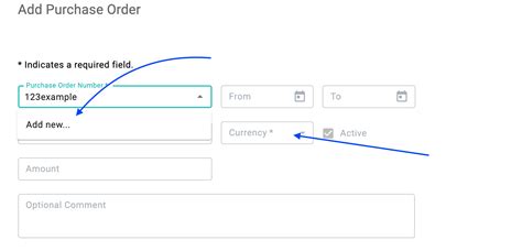 Adding Editing Or Removing A Purchase Order PO For Brightflag