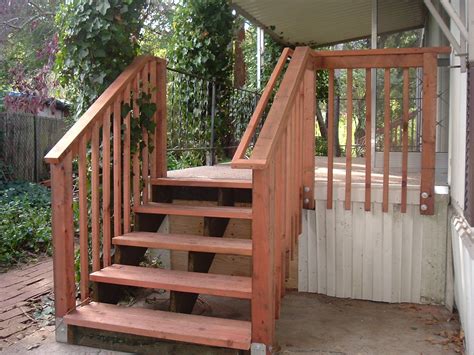Over 9100 different stair parts in dozens of wood species, sizes, and stain colors available online. Wood Deck Stair Railing : Mandem Inspiration Decor - Deck ...