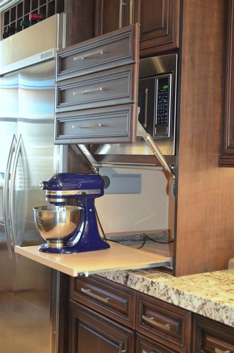 Transform Your Kitchen With An Appliance Garage Cabinet Garage Ideas