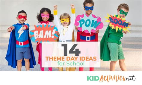 14 Theme Day Ideas For School Theme Days Kindergarten Themes