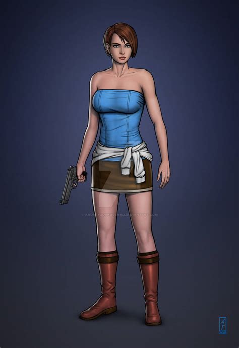 Jill Valentine Resident Evil 3 By Andreygorkovenko On Deviantart