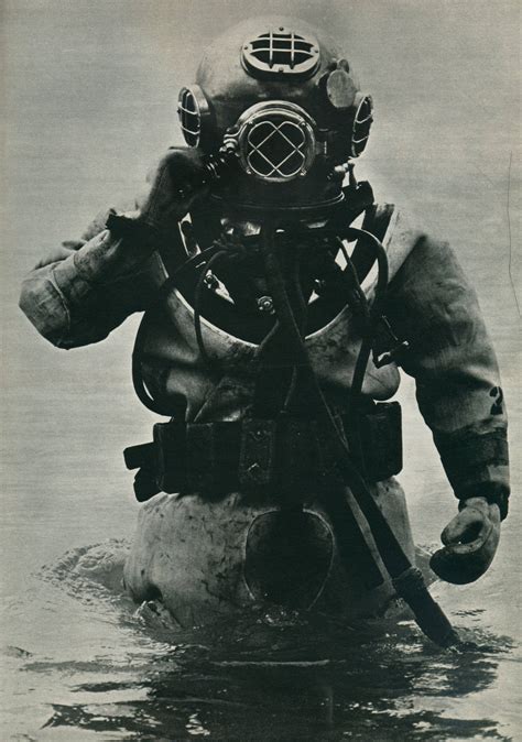 Anyone Else Find These 20 30s Era Diving Suits Really Creepy Looking
