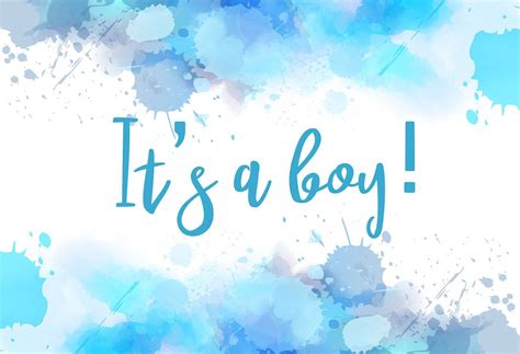 Guarantee Quality And Price Baby Shower Its A Boy Blue Backdrop
