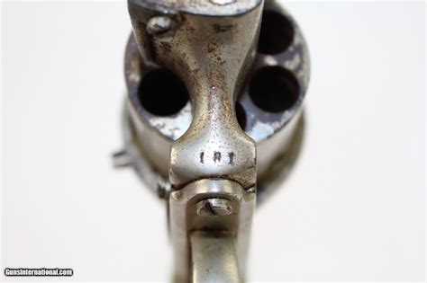19th Century Belgian Antique Pinfire Revolver