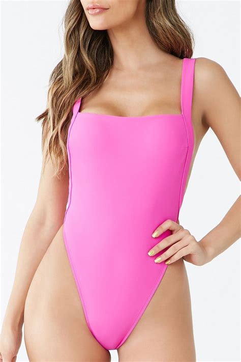 Square Neck One Piece Swimsuit Forever 21 One Piece Formal Dresses