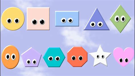 What Shape Is It Basic Shapes The Kids Picture Show Fun