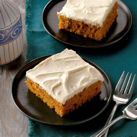 Pumpkin Spice Sheet Cake With Cream Cheese Frosting Recipe How To Make It