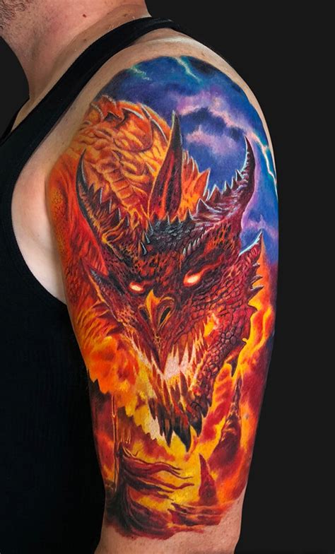 Https://tommynaija.com/tattoo/dragon Tattoo Designs Fire