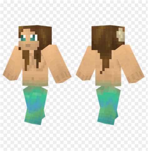 Free Download Hd Png Minecraft Skins Mermaid Skin Png Transparent