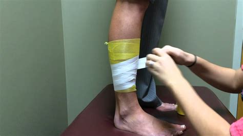 Shin Splint Taping Health Tips From An Athletic Trainer Youtube