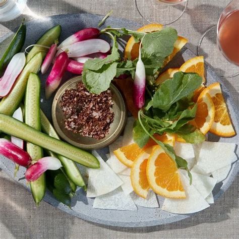 For more irresistible hors d'oeuvres ideas,. Seasoned Crudités Are Better Than Dip, Sorry (With images ...