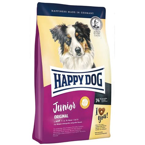 Happy Dog Supreme Young Junior Original Dry Dog Food 1kg Kohepets