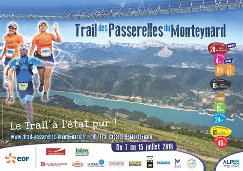 Affiche Trail Des Passerelles Du Monteynard Photo De Trail Des Passerelles Du