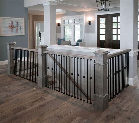 Love The Railing Stairs In Kitchen Stair Remodel Open Basement Stairs