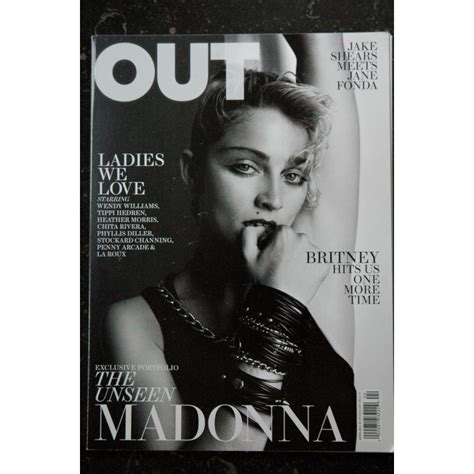 Out 203 Cover Madonna Exclusive Portfolio The Unseen Madonna 2006