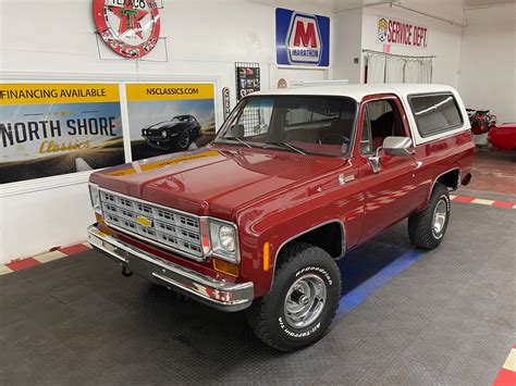 Used 1976 Chevrolet Blazer K5 4x4 New Paint Super Clean Body And