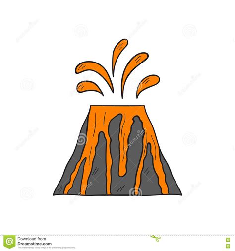 From special mailings and scrapbooking to kids' activities and diy projects, you'll find these stickers are great for so many uses. Volcano Cartoon Drawing at GetDrawings | Free download