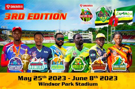 Exclusive Squad Lists Revealed For Dream 11 Nature Isle T10 Tournament In Dominica