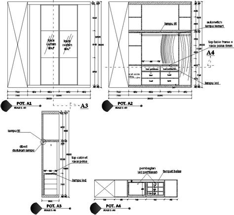 Furniture Design Details In Autocad Dwg File Cadbull