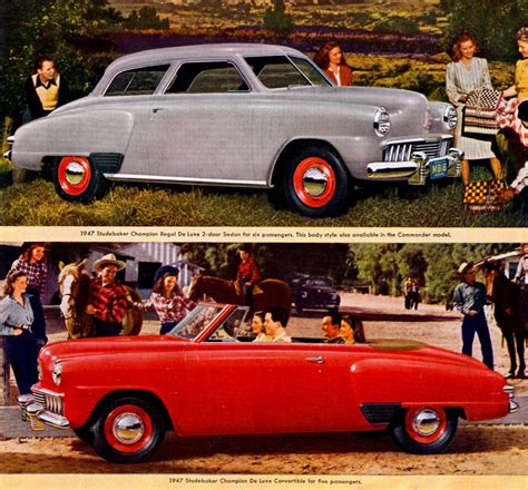 1947 Studebaker Studebaker Automobile Companies Car Brochure