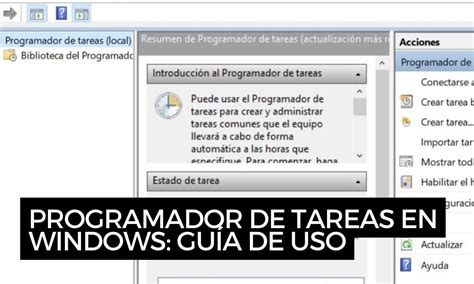 Programador De Tareas En Windows Guía Paso A Paso 2024