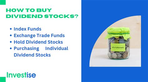 How To Buy Dividend Stocks Investise
