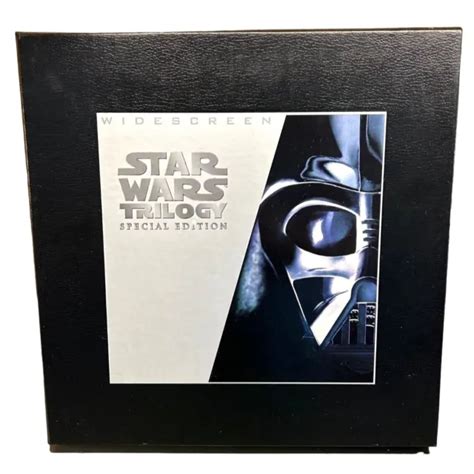 Star Wars Trilogy Episodes Iv Vi Laserdisc Box Set Complete Special