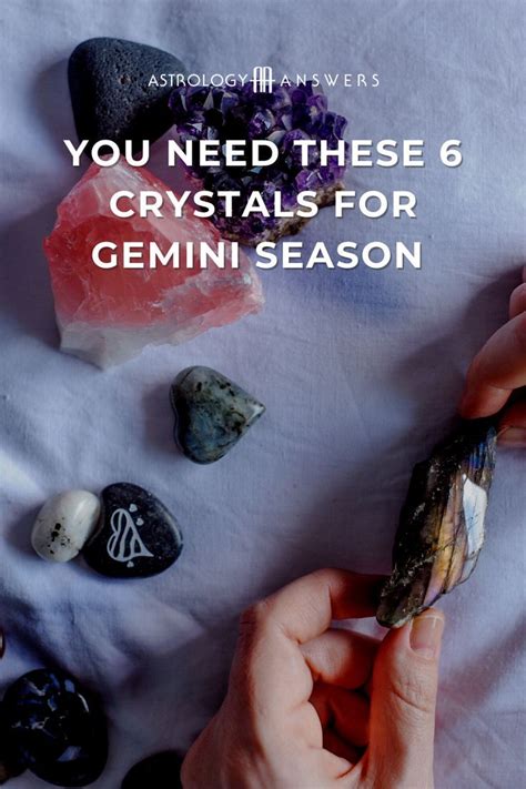 The Best Crystals For Gemini Season Astrology Answers In 2022