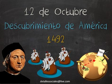 Descubrimiento De América 12 De Octubre De 1492 Conquista Y
