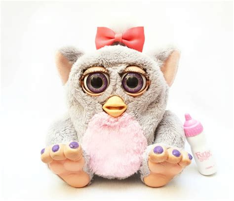 Pink Emoto Tronic Furby Baby No Tags And No Box Tested And Working