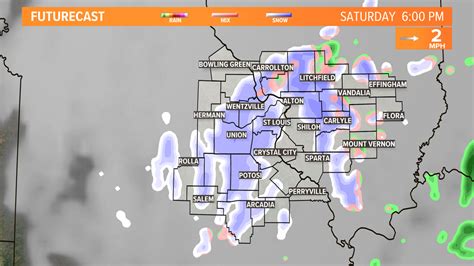 St Louis Weather More Snow Sleet Expected Friday Afternoon Ksdk Com