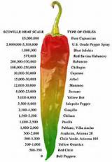 Chili Heat Index Photos