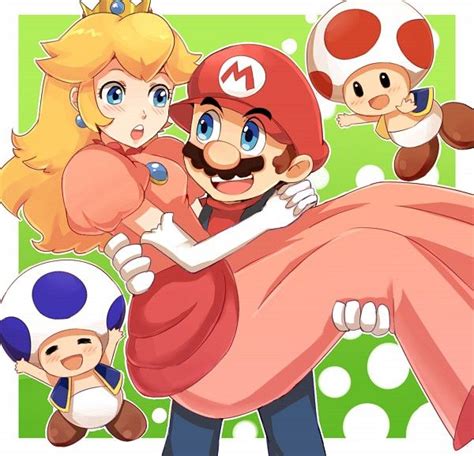 Mario And Peach Hayli Pinterest