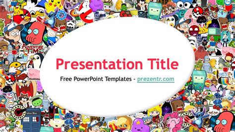 Free Cartoons Powerpoint Template Prezentr Ppt Templates Comic
