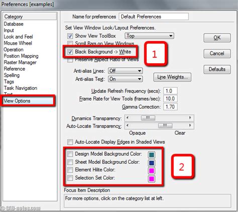 When moving the mouse details: MicroStation tip: change view background color and pointer ...