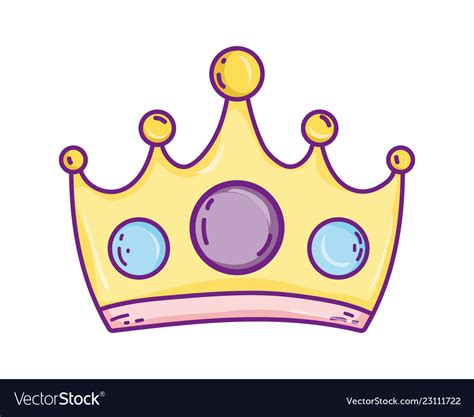 cartoon queen with crown
