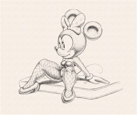 Minnie Mouse In Bunny Clothes By Angelauxes Hentai Foundry