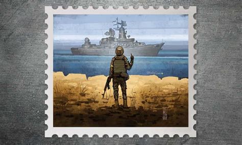 Ukraine Reveals ‘russian Warship Go Fuck Yourself Postage Stamp