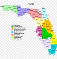 Florida East Coast Map