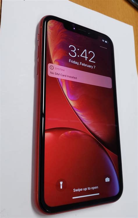 Apple Iphone Xr T Mobile Red 64gb A1984 Lubl47692 Swappa
